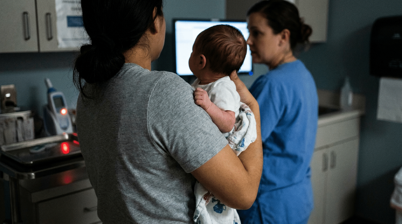 Severe dehydration signs in children