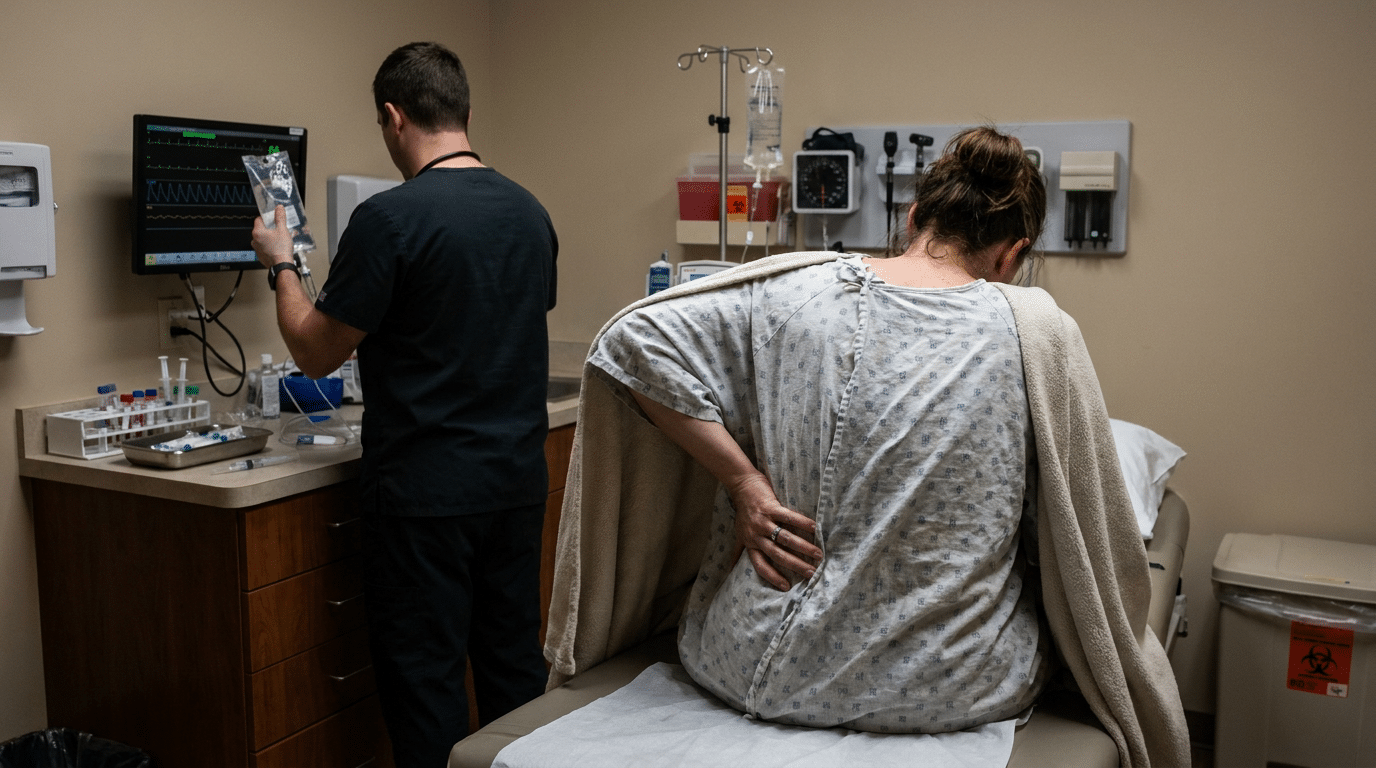 High fever from kidney infection