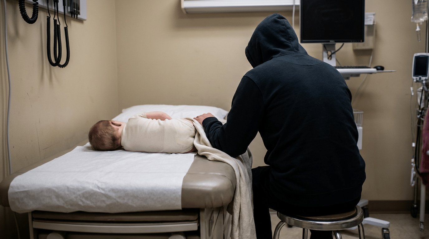 Severe dehydration signs in children