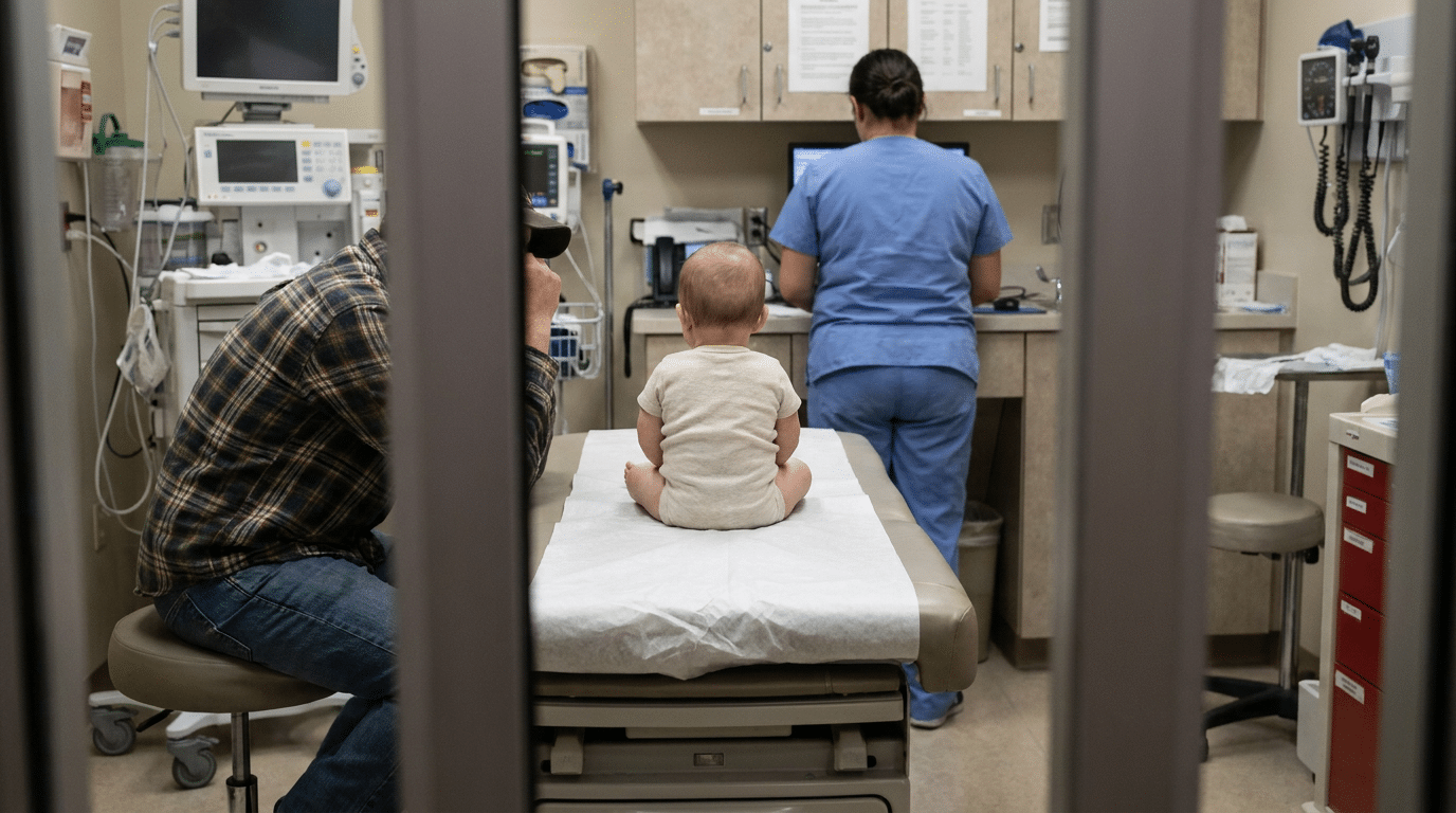 Respiratory emergency - child with breathing difficulty